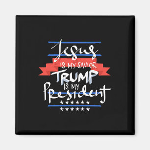 Jesus ist mein Erlöser Trump ist mein Präsident Pa Magnet