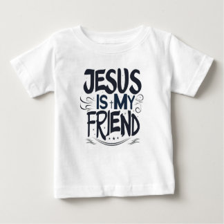 Jesus ist mein Freund Baby T-shirt