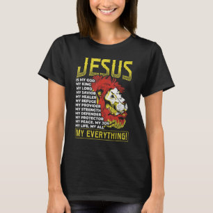 Jesus ist mein Gott König Mein Herr, mein Erretter T-Shirt