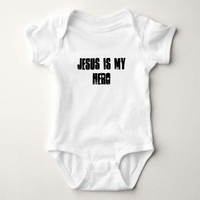JESUS IST MEIN HELD T-Shirt (Vorderseite)