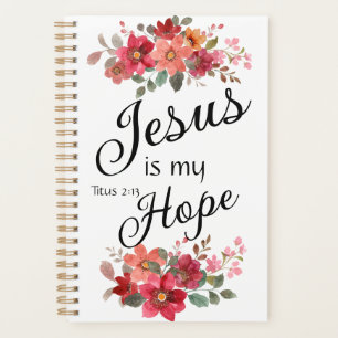Jesus ist mein Hoffnung Planer