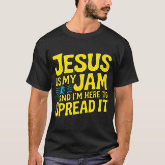 Jesus ist mein Jam Funny Christlich T-Shirt
