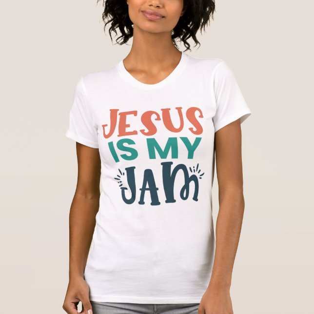 Jesus ist mein Jam-T - Shirt (Vorderseite)