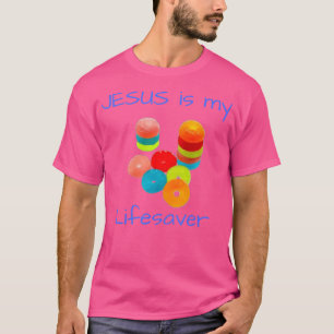 Jesus ist mein Lebensretter lustig T-Shirt
