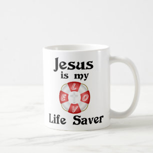 Jesus ist mein Lebensretter Tasse