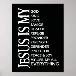 Jesus ist mein poster
