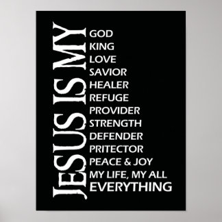 Jesus ist mein poster