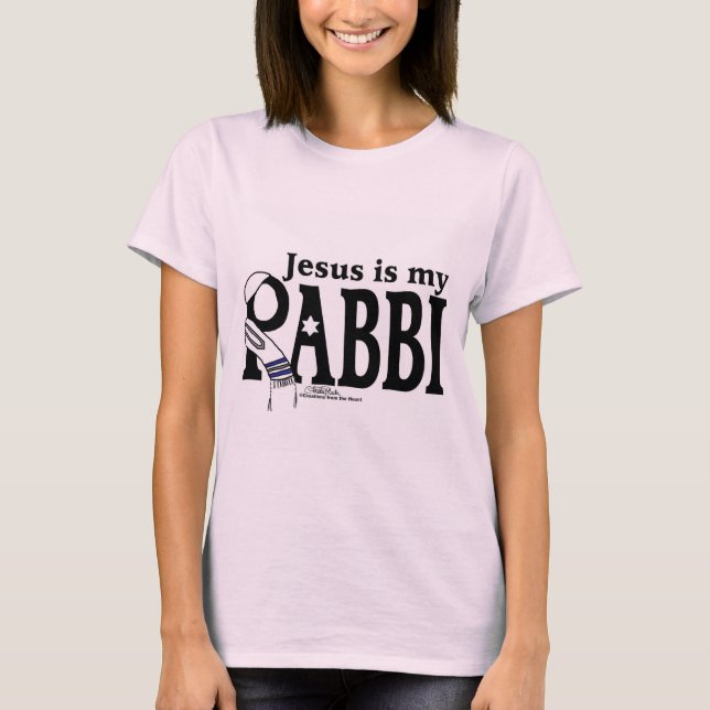 Jesus ist mein RABBI T-Shirt (Vorderseite)