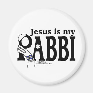 Jesus ist mein RABBINER Magnet