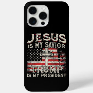 Jesus ist mein Retter Trump ist mein Präsident Ame Case-Mate iPhone Hülle