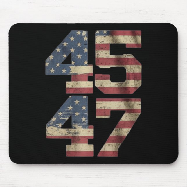 Jesus ist mein Retter Trump ist mein Präsident Ame Mousepad (Vorne)