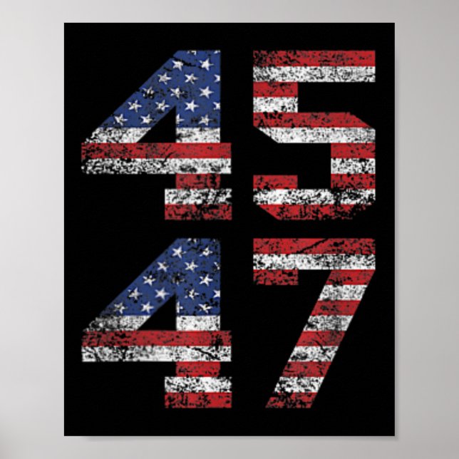 Jesus ist mein Retter Trump ist mein Präsident Ame Poster (Vorne)