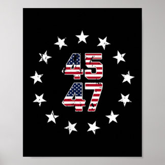 Jesus ist mein Retter Trump ist mein Präsident Ame Poster