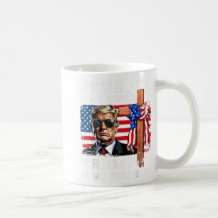 Jesus ist mein Retter Trump ist meine Flagge des P Kaffeetasse