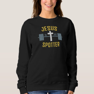 Jesus ist mein Spotter Sport beten Christliche rel Sweatshirt