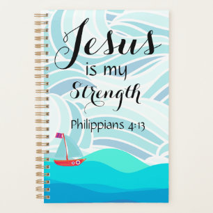 Jesus ist mein Stärkeplaner Planer