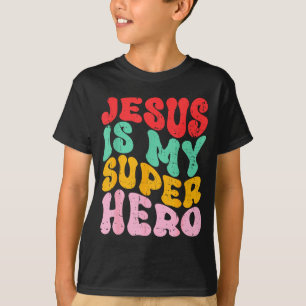 Jesus ist mein Superheld - Christlich religiös  T-Shirt