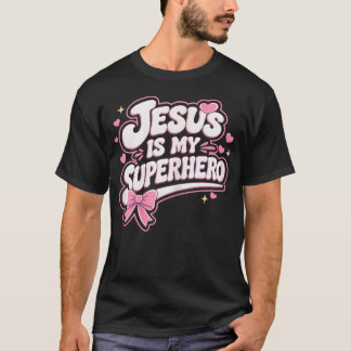 Jesus ist mein Superheld Christlicher Glaube T-Shirt