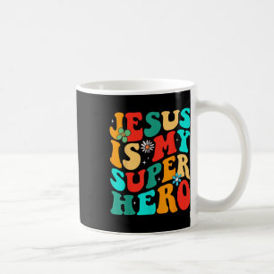 Jesus ist mein Superheld Christlicher religiöser T Kaffeetasse