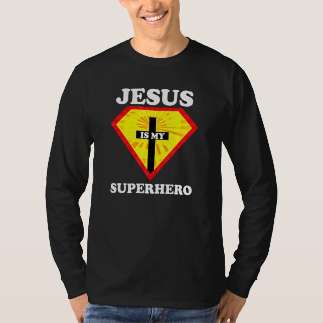 Jesus ist mein Superheld, Niedlich mächtiger Chris T-Shirt (Vorderseite)