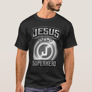 Jesus ist mein Superheld Süßes starkes christliche T-Shirt