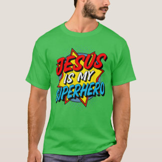 Jesus ist mein Superheld T-Shirt