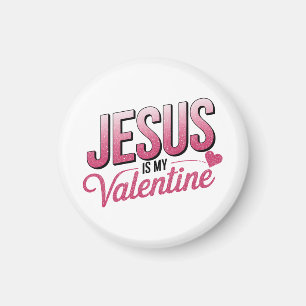 Jesus ist mein Valentin Magnet