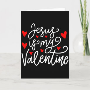 Jesus ist mein Valentins-Shirt Christliches Valent Karte