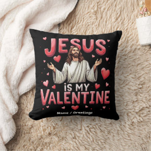Jesus ist mein Valentinstag - Feiern Sie Liebe mit Kissen