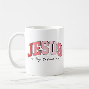 Jesus ist mein Valentinstag Kaffeetasse