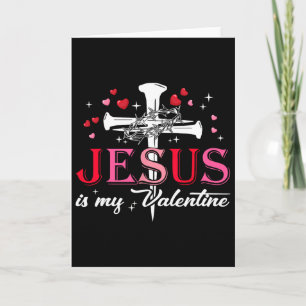 Jesus ist mein Valentinstag Lustig Christlich Gott Karte
