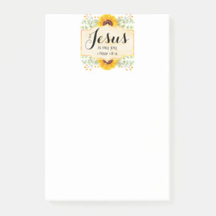 Jesus ist meine Freude Post-it Klebezettel