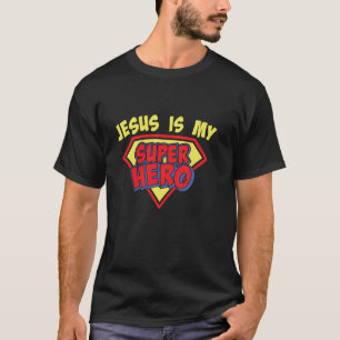 Jesus ist meine Inspiration für den Super Hero T-Shirt
