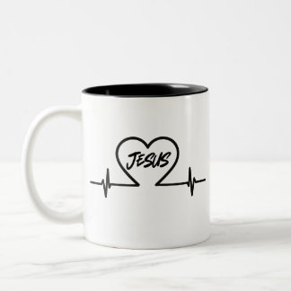 Jesus ist meine Tasse im Herzschlag