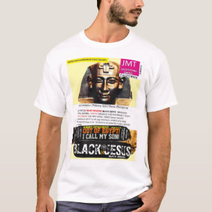 JESUS IST SCHWARZ Herren Basic T-Shirt