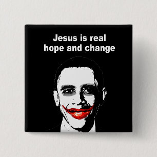 JESUS IST WIRKLICHE HOFFNUNG UND ÄNDERUNG BUTTON