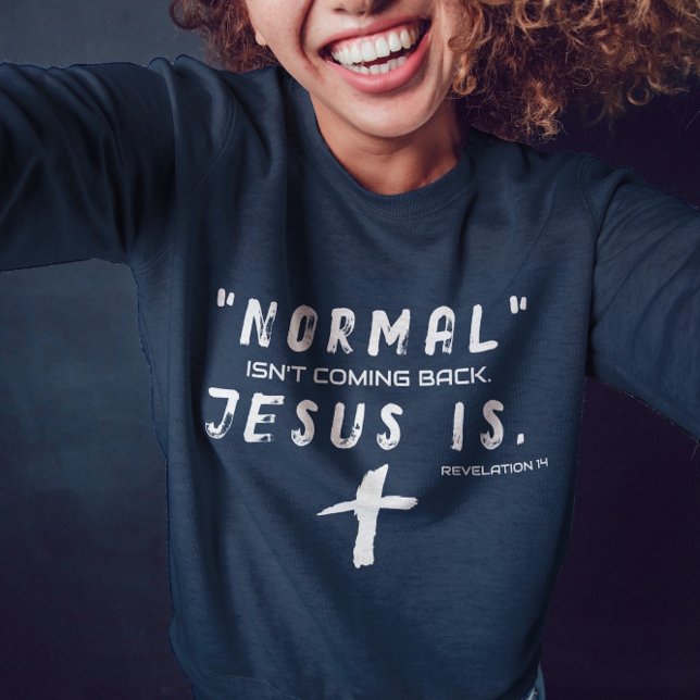 Jesus ist zurück Sweatshirts für sie (Von Creator hochgeladen)