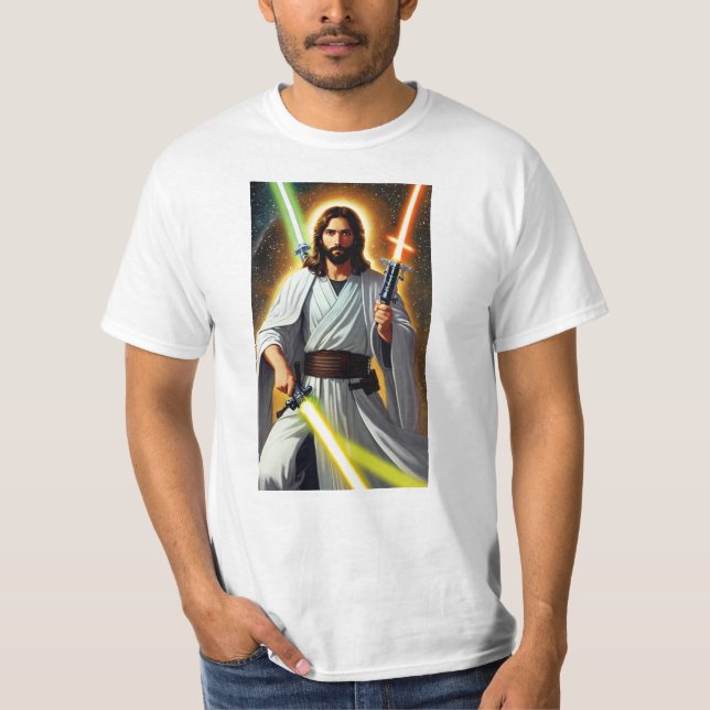 Jesus Jedi T-Shirt (Vorderseite)