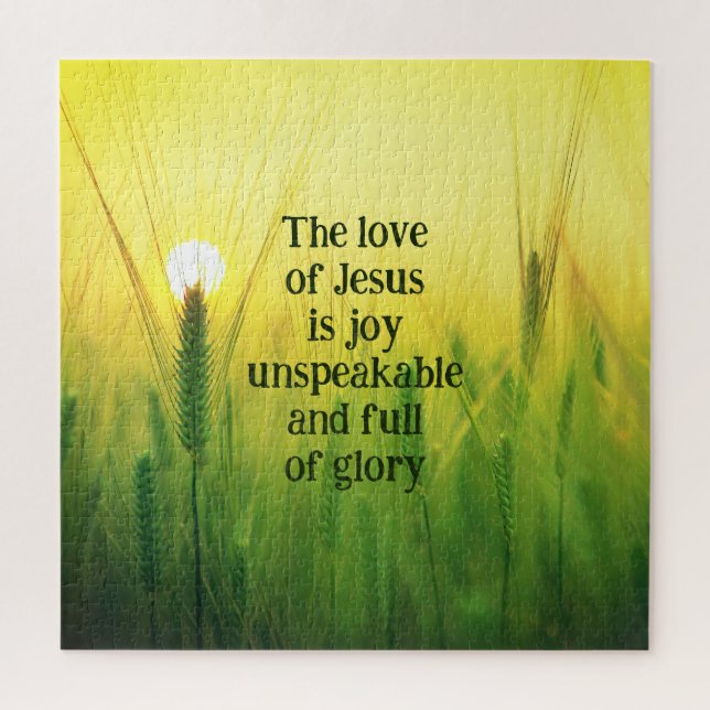 Jesus Joy Puzzle (Vertikal)