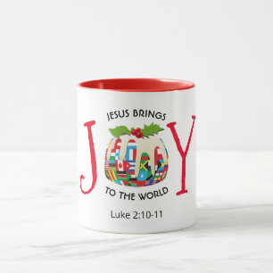 JESUS   JOY TO THE WORLD   Christlich   Weihnachte Tasse