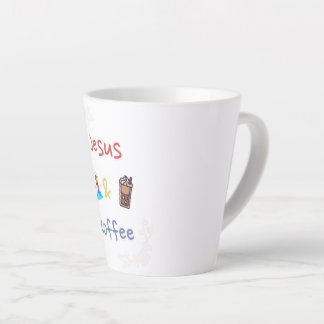 Jesus + Kaffee Latte Tasse