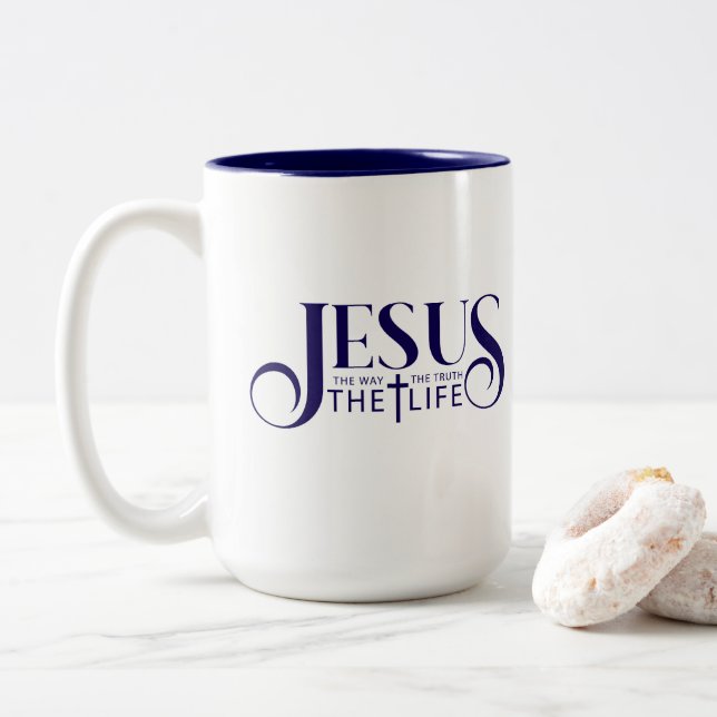 Jesus Kaffeetasse (Mit Donut)