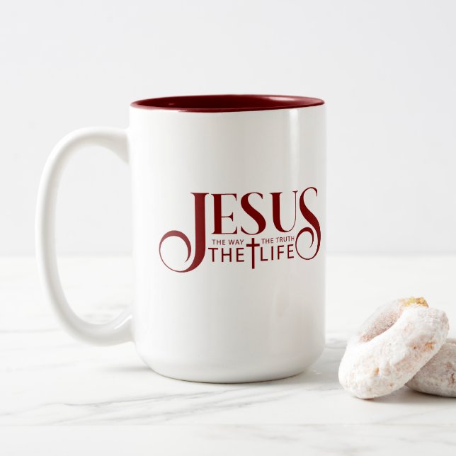 Jesus Kaffeetasse (Mit Donut)