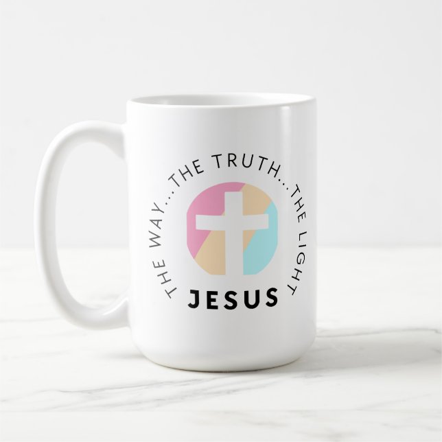 Jesus Kaffeetasse (Links)