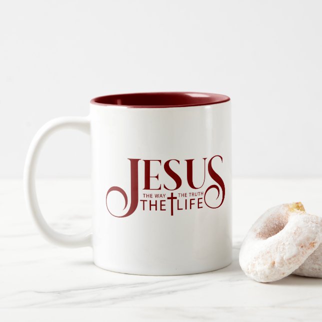 Jesus Kaffeetasse (Mit Donut)