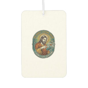 Jesus kaputte Doppelklickmaus IT Büro Tech  Autolufterfrischer
