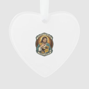 Jesus Karton Schachtel Papier Schnitt Finger Schme Ornament