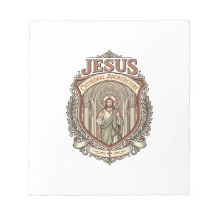 Jesus Kathedrale Architektur Jesus Kathedrale Arch Notizblock