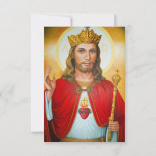 Jesus katholische Postkarte