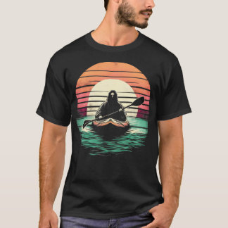Jesus Kayaking Funny Christlich Religious Kayak Lo T-Shirt